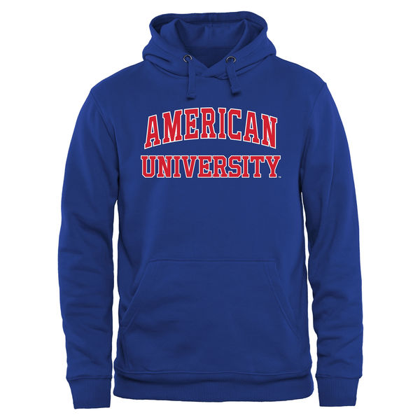 Men NCAA American Eagles Everyday Pullover Hoodie Royal->more ncaa teams->NCAA Jersey